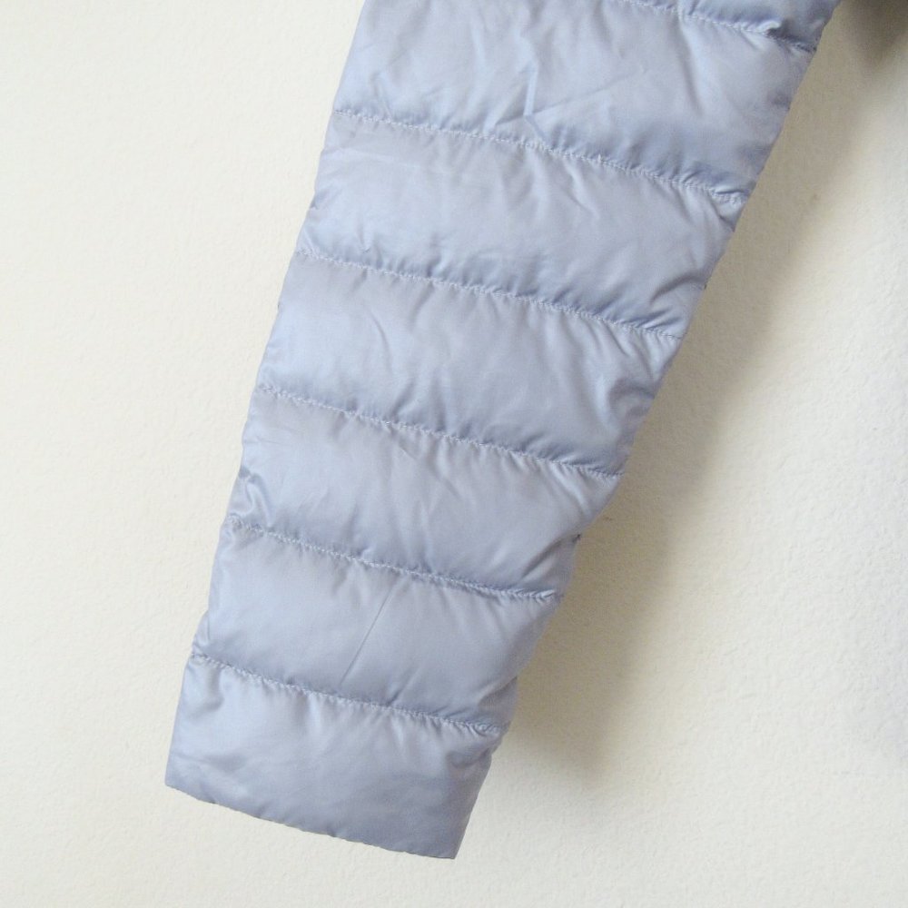 BETSEY JOHNSON Lightweight Quilted Puffer Jacket Down Jacket Lightweight Silver - Picture 7 of 12
